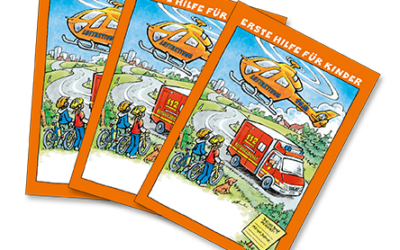 Zosseder unterstützt Erste Hilfe Buch für Kinder